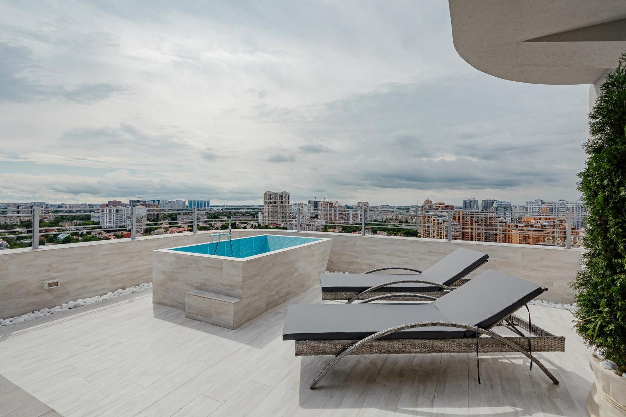 Plaza Arcadia Apartments Odessza Szoba fotó